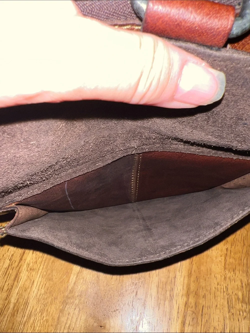 Jack Georges Hobo Bag w/Front Pocket Voyager Collection Buffalo Leather Purse